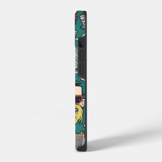 Coque Pour iPhone 14 Punks de Crypto drôles et mignons (Côté gauche)