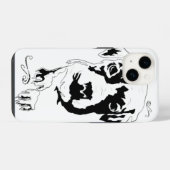 Coque Pour iPhone 14 Puppy X Love 1 (Verso Horizontal)