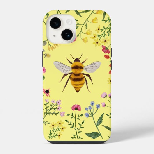 Coque Pour iPhone 14 Queen Bee (Verso)