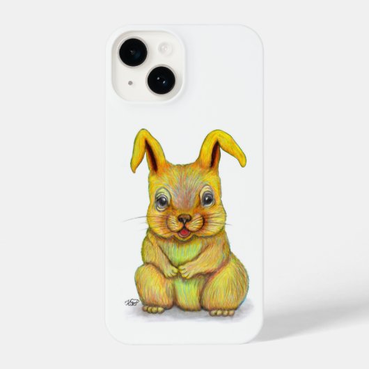 Coque Pour iPhone 14 Rabbit d'eau (Verso)