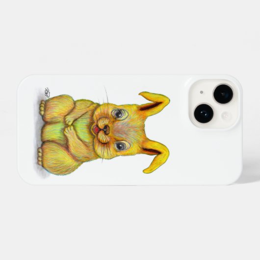 Coque Pour iPhone 14 Rabbit d'eau (Verso Horizontal)