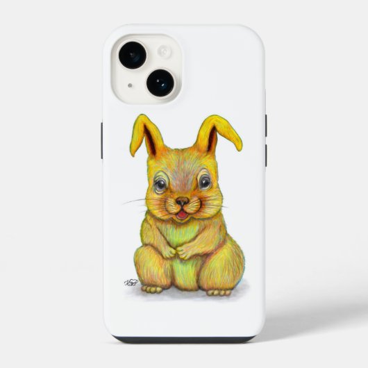 Coque Pour iPhone 14 Rabbit d'eau (Verso)