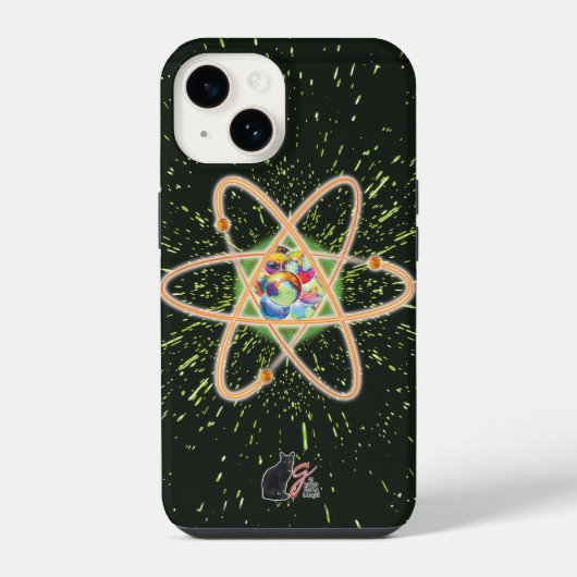 Coque Pour iPhone 14 Radical atomique (Verso)