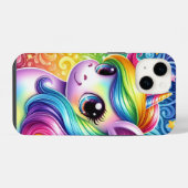 Coque Pour iPhone 14 Rainbow bébé licorn iphone 14 coque (Verso Horizontal)
