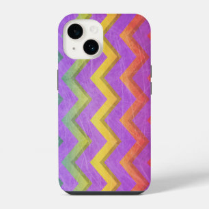 Coque Pour iPhone 14 Rainbow Chevron par Shirley Taylor