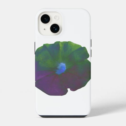 Coque Pour iPhone 14 Rainbow Petunia (Verso)