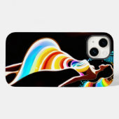 Coque Pour iPhone 14 Rainbow serenity iPhone / coque ipad (Verso (horizontal))