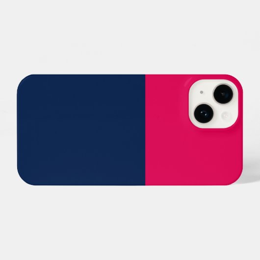 Coque Pour iPhone 14 Raspberry Midnight (Verso Horizontal)