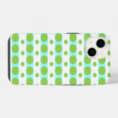 Coque Pour iPhone 14 Rayure à points (Verso Horizontal)