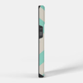 Coque Pour iPhone 14 Rayure Chevron Moderne (Côté droit)