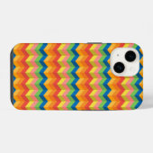 Coque Pour iPhone 14 rayure en zigzag (Verso Horizontal)