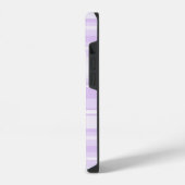 Coque Pour iPhone 14 Rayures lilas (Côté gauche)