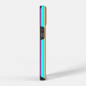 Coque Pour iPhone 14 Rayures Mixtes (Côté droit)