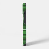 Coque Pour iPhone 14 Rayures vertes (Côté gauche)