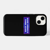 Coque Pour iPhone 14 Refaisons penser à l'Amérique (Verso Horizontal)