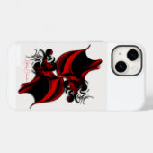 Coque Pour iPhone 14 "Reflecting Continuation", Coque Apple iPhone 14 (Verso (horizontal))