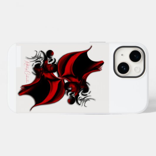 Coque Pour iPhone 14 "Reflecting Continuation", Coque Apple iPhone 14 (Verso (horizontal))