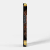 Coque Pour iPhone 14 Reflet doré cuivré (Côté droit)