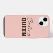 Coque Pour iPhone 14 Reine de cuisson - amant de cuisson (Verso Horizontal)