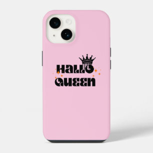 Coque Pour iPhone 14 Reine d'Halloween, Halloqueen, Art d'Halloween Rét
