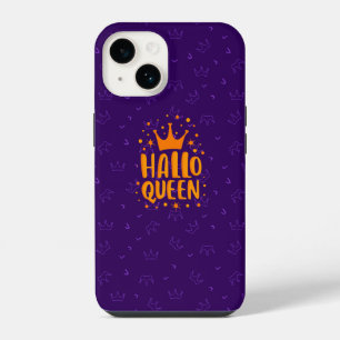 Coque Pour iPhone 14 Reine d'Halloween, Halloqueen, Art d'Halloween Rét