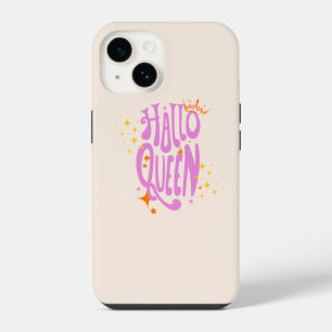 Coque Pour iPhone 14 Reine d'Halloween, Halloqueen, Art Halloween Rétro