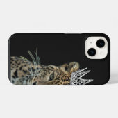 COQUE POUR iPhone 14 REINE LÉOPARD (Verso Horizontal)
