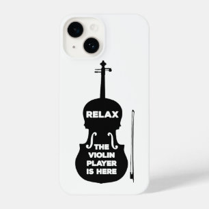 Coque Pour iPhone 14 Relax Le Violoniste Est Là
