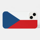 Coque Pour iPhone 14 République tchèque (Verso Horizontal)