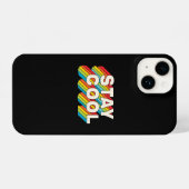 Coque Pour iPhone 14 Rester Cool (Verso Horizontal)