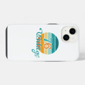 Coque Pour iPhone 14 Retro Sunset 76 Vintage (Verso Horizontal)