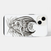 Coque Pour iPhone 14 Rêve de minuit - démons (Verso Horizontal)