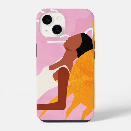 Coque Pour iPhone 14 Rêver à Sunlight (Verso)