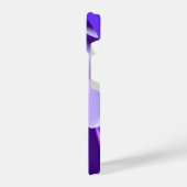 Coque Pour iPhone 14 Rêves arc-en-ciel à fleurs violettes (Côté gauche)