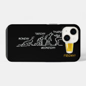 Coque Pour iPhone 14 Révolution de la bière (Verso Horizontal)