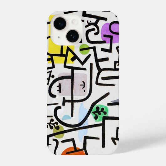 Coque Pour iPhone 14 Rich Port, Paul Klee (Verso)