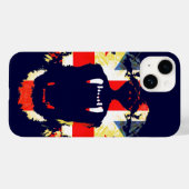 Coque Pour iPhone 14 Roar Great British lion union jack coque iphone (Verso (horizontal))
