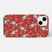 Coque Pour iPhone 14 Robot de combat (Verso Horizontal)
