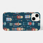 Coque Pour iPhone 14 Robot Motif Dark (Verso Horizontal)