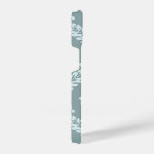 Coque Pour iPhone 14 Rococo Damask Art I Duck Egg Blue+Teal (Côté droit)