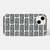 Coque Pour iPhone 14 rond (Verso Horizontal)