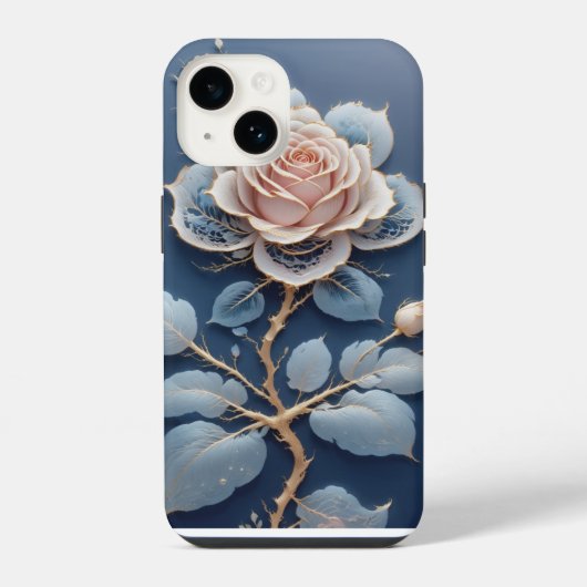 Coque Pour iPhone 14 Rose (Verso)