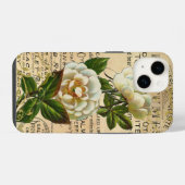 Coque Pour iPhone 14 Rose antique (Verso Horizontal)