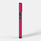 Coque Pour iPhone 14 Rose Magenta Uni (Côté droit)
