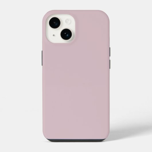 Coque Pour iPhone 14 Rose pastel uni  (Verso)