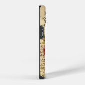 Coque Pour iPhone 14 Roses Antiques Françaises (Côté droit)