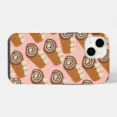 Coque Pour iPhone 14 Roulé au Chocolat (Verso Horizontal)