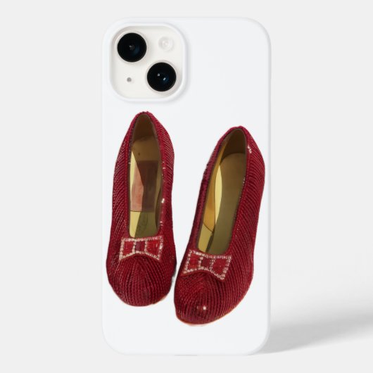 Coque Pour iPhone 14 Ruby Red Slipper Chaussures Wicked iPhone 14 Coque (Verso)