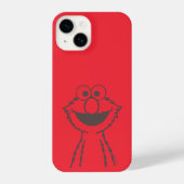 Coque Pour iPhone 14 Rue Sésame | Elmo Bright (Verso)