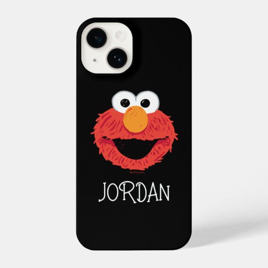 Coque Pour iPhone 14 Rue Sésame | Face Elmo (Verso)